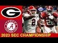 #8 Alabama vs #1 Georgia | INCREDIBLE SEC CHAMPIONSHIP GAME | 2023 College Football Highlights