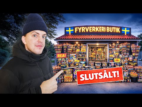 VAD FÅR MAN FÖR 50 TUSEN I EN FYRVERKERI BUTIK?