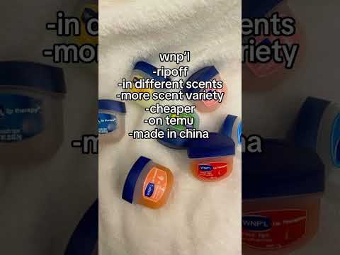 wnp&rsquo;l vs vaseline lip therapy @vaseline @LESSERAFIM_official #crazy #wnpl #vaseline #lips #skin