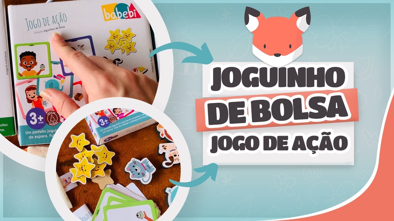 Jogo de Ação - Coleção Joguinhos de Bolsa - Babebi