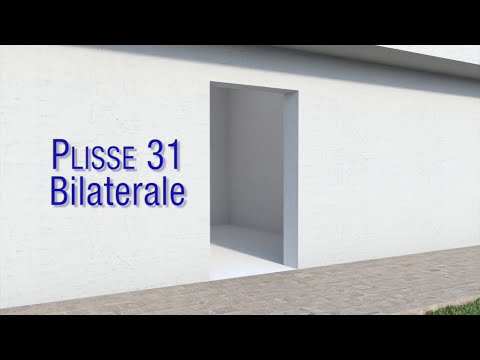 Installation de la moustiquaire réversible