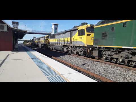 QUBE through Beresfield Station