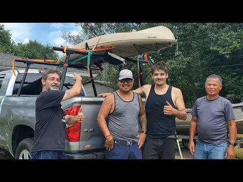 Installing the Adjustable Universal Truck Bed Ladder Rack(800lbs Capacity,Black)
