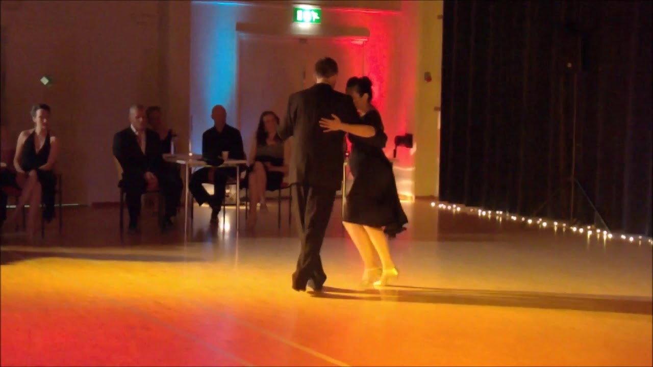 Carina Quiroga & Arttu Artkoski, milonga performance at Helatango 2018