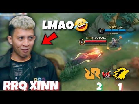 RRQ Xinn Is Amazed By His Team's Win Against Onic Indo.🤣