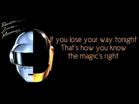 Daft Punk - Doing It Right (Lyrics)
