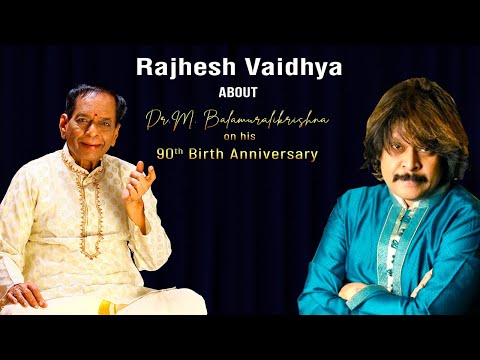 Veena Virtuoso Rajhesh Vaidhya Wishes On The Launch Of Dr Balamuralikrishna's Official Channel!