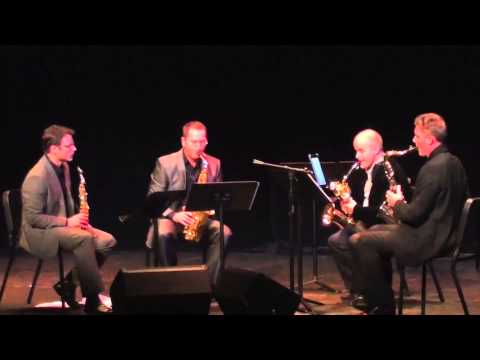 Mark Engebretson, Hot Glue Gun, saxophone quartet
