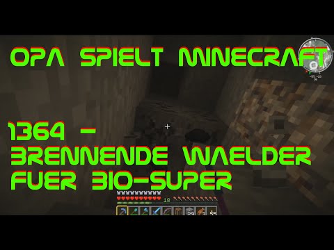 Opa spielt Minecraft 1364 - Brennende Wälder für Bio Super