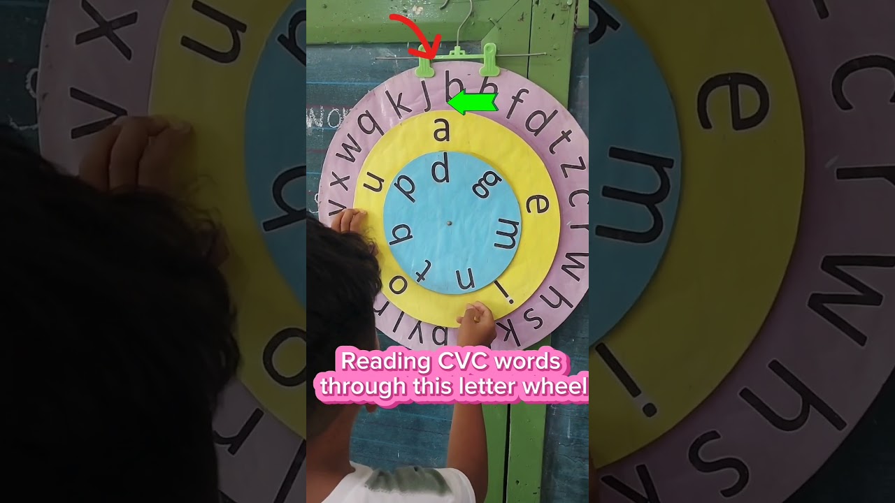 Reading CVC words through Word Wheel