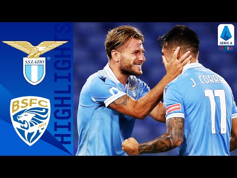 Lazio 2-0 Brescia | Immobile Scores Again as Lazio Beat Brescia | Serie A TIM