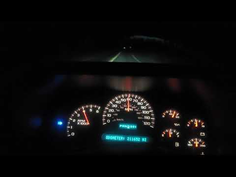 2004 silverado 1500 0-60 with 4l60e-hd2 shift kit & corvette servo