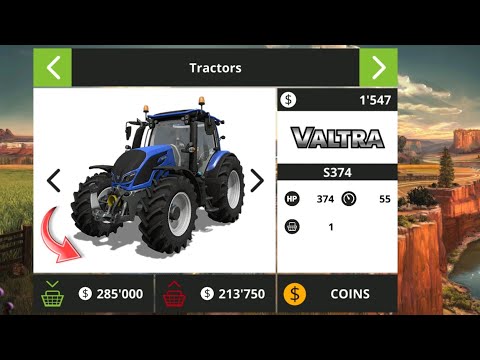 Fs18 $285000 Buy tractor in Farming simulator 18 timelapse