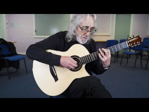 Gordon Giltrap Auditions a Thompson and Ball Guitar