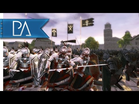 East Osgiltath Surrounded: Defense of Men and Elves - Third Age Total War Mod Gameplay