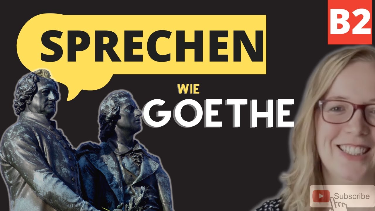 Goethe B2 Online Kurs: Thema - Sprechen / 2024 und 2025 Version inkl. [PDF]