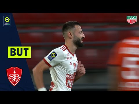 But Franck HONORAT (57' - STADE BRESTOIS 29) STADE RENNAIS FC - STADE BRESTOIS 29 (2-1) 20/21