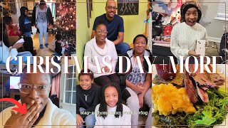 Christmas Day 2023 | Opening Gifts & Ugly Sweater Cookies, Aquaman 2, I got SICK | WEEKLY MOM VLOG