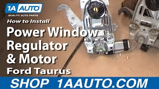 How to Replace Window Regulator 96-07 Ford Taurus
