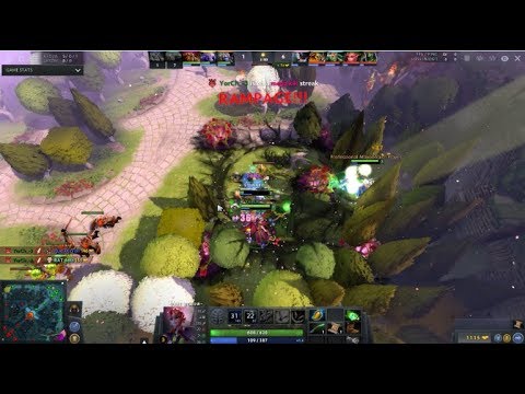 Dota 2 Dark Willow Rampage