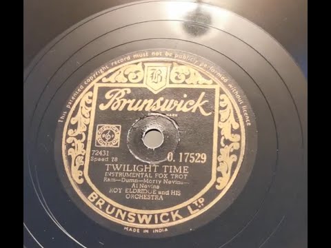 Twilight Time - Roy Eldridge - HMV 99 Portable Gramophone - Made In India Brunswick 78rpm - HMV 5a