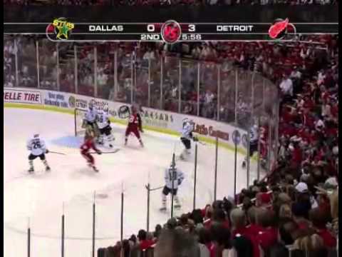 NHL 2008 05 08 WCSF G1 Stars vs Red Wings