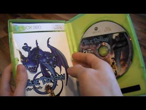 Review and unboxing Blue Dragon Bluedragon Xbox 360 JRPG microsoft game studios