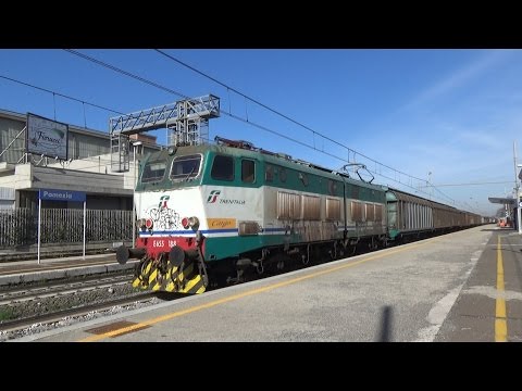 E655.188 sul MRS 51351 Lecco Maggianico - Villa San Giovanni Bolano, in transito a Pomezia