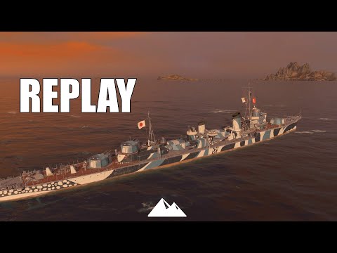 ASASHIO B, die Abhängigkeit vom Matchmaker! - World of Warships | [Replay] [Deutsch] [60fps]