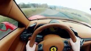 Ferrari 458 Spider - PURE SOUND Driving HARD