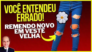 POUCOS ENTENDEM CORRETAMENTE o "Remendo Novo Em Veste Velha"
