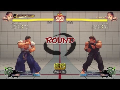 daityanDA (Ryu) vs. jyobin (Ryu) - SSFIV AE 2012 Match