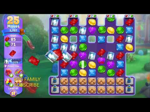 LEVEL 85 Willy Wonka’s Sweet Adventure NEW Zynga chocolate match 3 game बच्चे