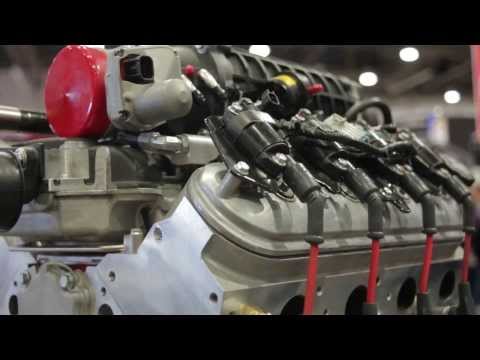 SEMA Show 2013 - Blueprint Engines LS 427 Crate Engine & LS3 Heads