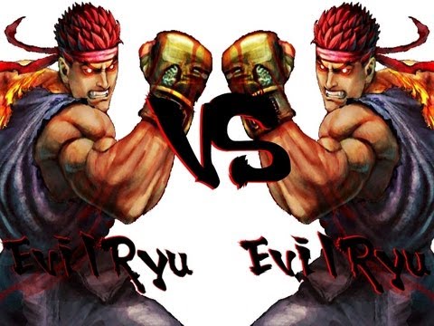 KimPossible_Ron (Evil Ryu) vs Lucifer___v (Evil Ryu) - SSF4 AE 2012