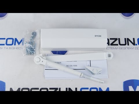 Комплектація доводчика з колінної тягою Ryobi DS-тисячу п`ятсот п`ятьдесят-чотири STD HO Glossy Whit