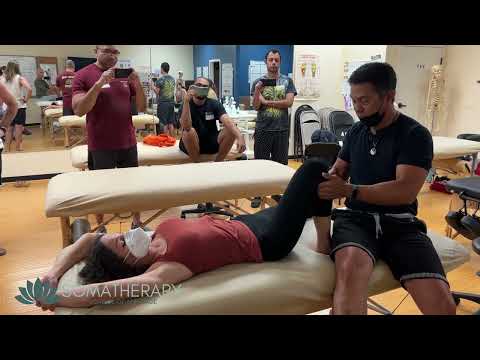 Thai Massage Class  Demonstration - high speed for demo