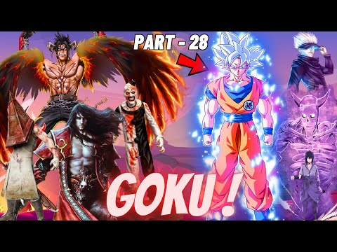 Goku, Susanoo, Gojo FIGHT With Devil God & Dracula To Save Thor & Avengers In Gta 5 | Part 28.