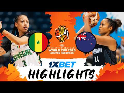Senegal 🇸🇳 v New Zealand 🇳🇿 | Highlights | #FIBAWWC 2026 Qualifying Tournament