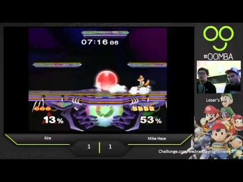 WNMO 3 Loser's Finals - Kira (Sheik) vs Mike Haze - SSBM