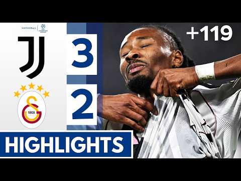 Juventus vs Galatasaray 3-2 - Highlights & All Goals - Osimhen & Baris Yilmaz Goal