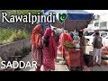 Rawalpindi Pakistan walking tour - Ramadan | 4k 2024