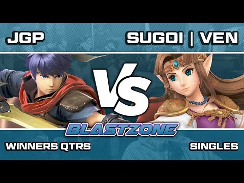 PSG Blastzone: Justgoodpop (Ike) vs Sugoi | Ven (Zelda) - Winners Qtrs