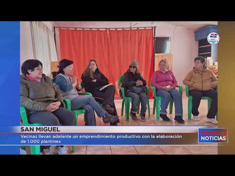 Vecinas de Garuhape-Mí apuestan a la producción y comercialización de plantines
