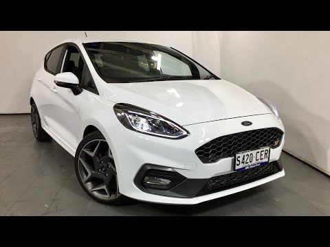 Ford Fiesta ST 2020 Frozen White Stk Number - WY3Q