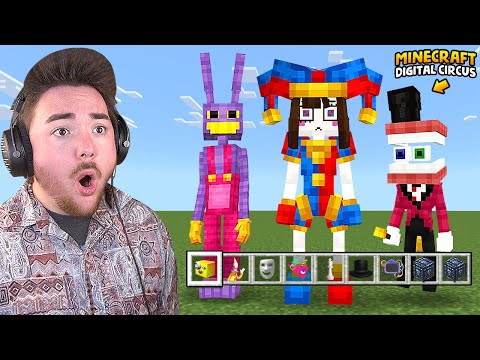 Unbelievable: Playing the Digital Circus Minecraft Mod!