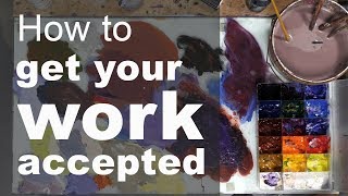 How to get your work accepted into art galleries