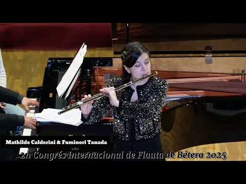 Mathilde Calderini and Fuminori Tanada play "Concertino" by Cécile Chaminade.