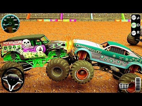 Monster Truck Demolition DerbyGames : Crash Boom Punk Stunts 2020 #5 - Android Gameplay