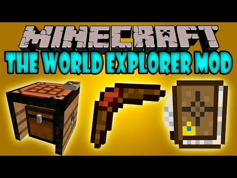 FootLess - Review of Minecraft mods #111 The World Explorer Mod 1.7.10 - Assassin with a whip =)